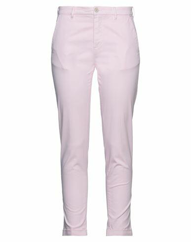 Pence Woman Pants Pink Cotton, Elastane Cover