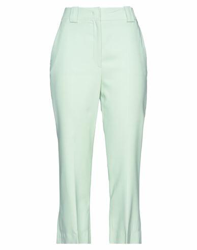 Ferragamo Woman Pants Light green Viscose, Elastane Cover