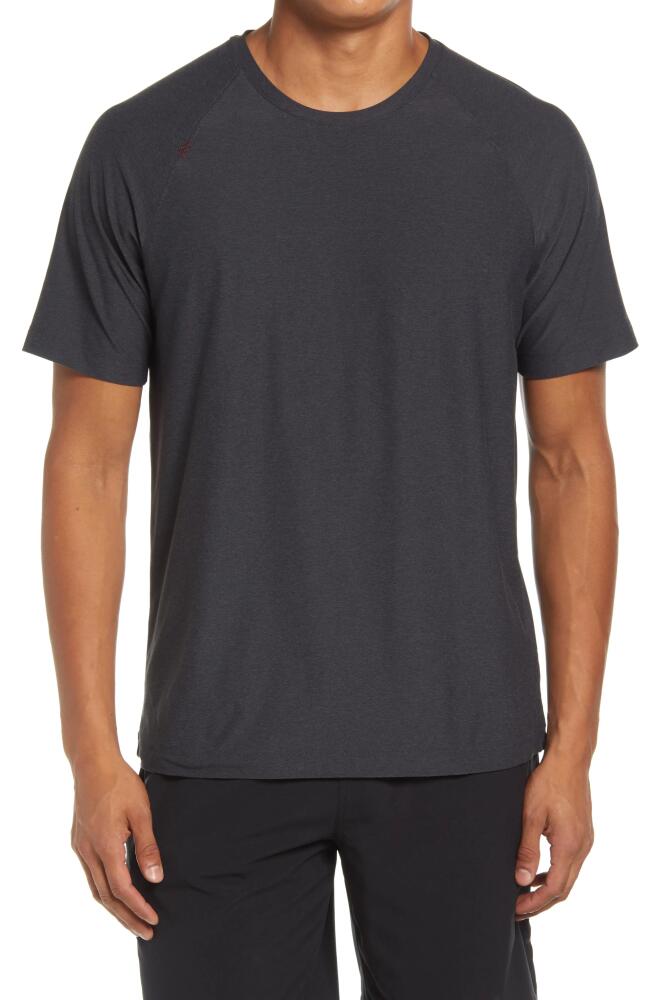 Rhone Reign Athletic Short Sleeve T-Shirt in Black Heather Cover