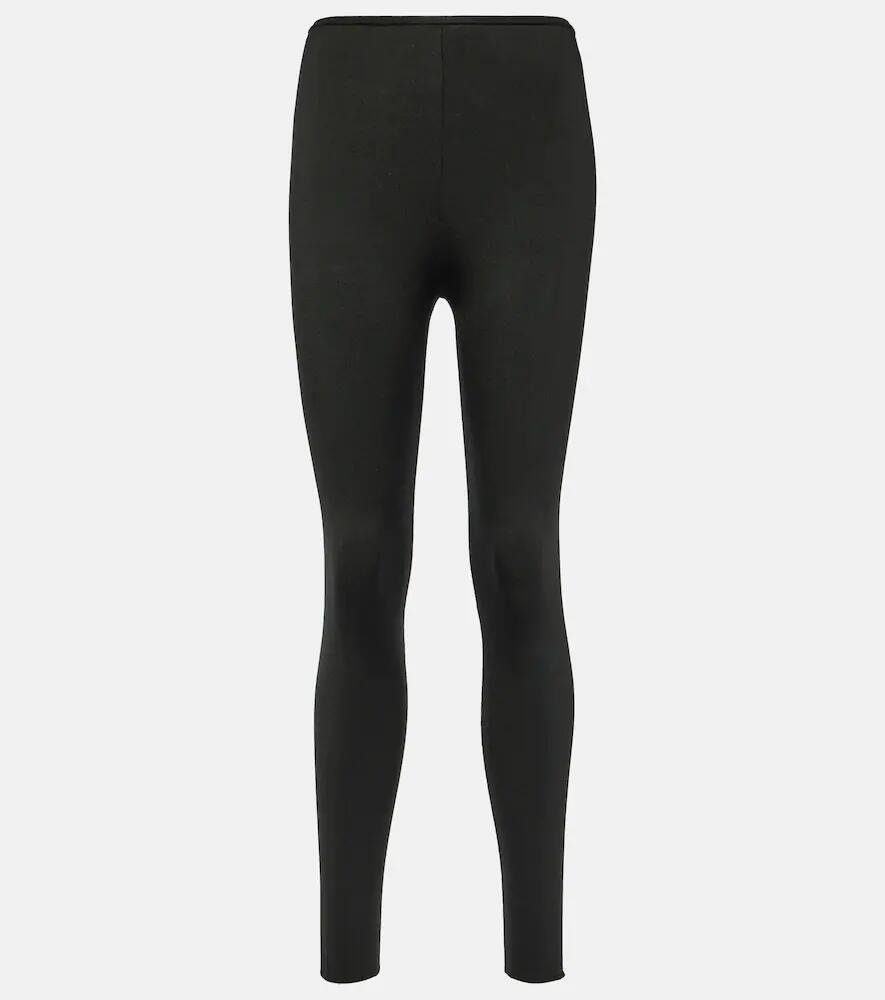 Fforme Anya silk-blend jersey leggings Cover