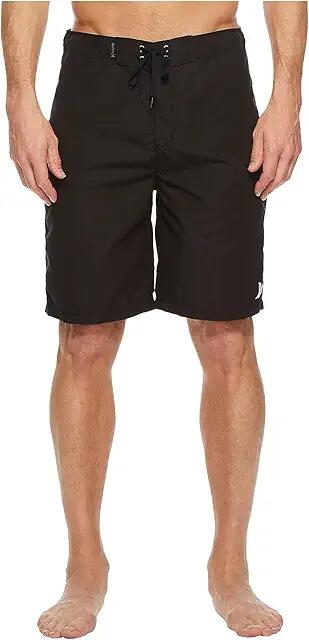 Hurley One Only 2.0 21 Boardshorts (Black) Men's Swimwear Cover