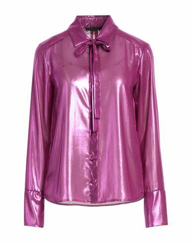 Patrizia Pepe Sera Woman Shirt Fuchsia Polyester Cover