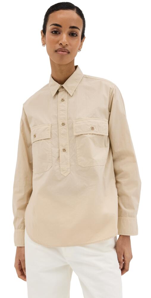 Nili Lotan Shae Shirt Sandstone Cover