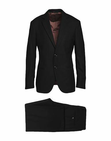 Giorgio Armani Man Suit Black Virgin Wool Cover