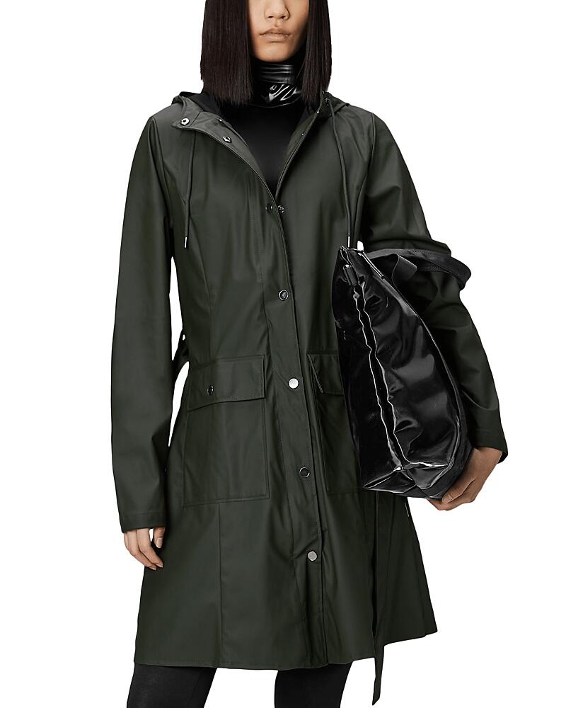 Rains Curve Hooded Belted Waterproof Jacket Cover