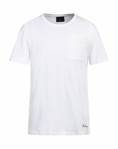 Peuterey Man T-shirt White Cotton Cover