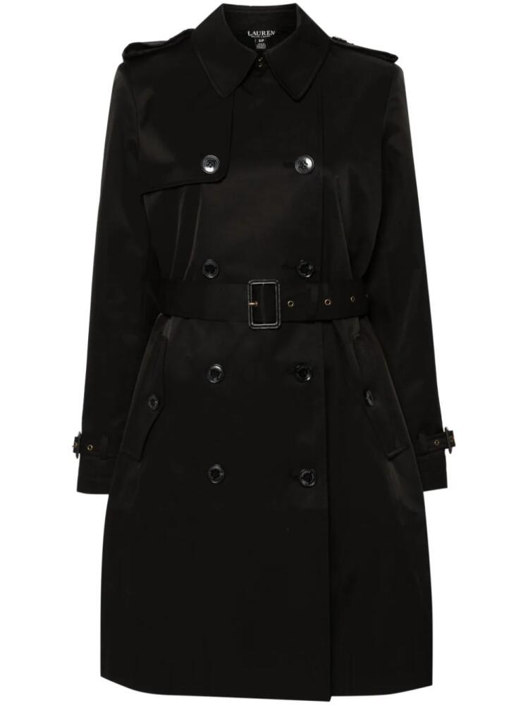 Lauren Ralph Lauren belted trench coat - Black Cover