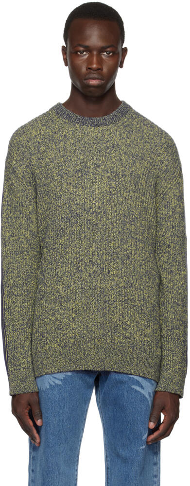 PS by Paul Smith Yellow & Purple Marled Sweater Cover