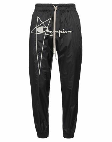 Rick Owens X Champion Man Pants Black Polyamide Cover