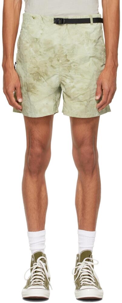 John Elliott Green Trail Shorts Cover