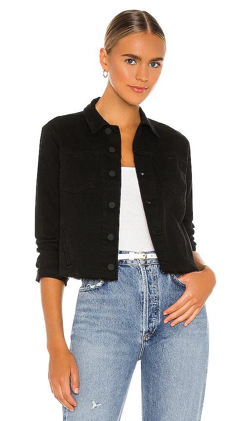 L'AGENCE Janelle Jacket in Black Cover