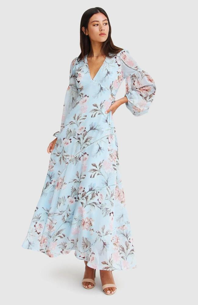 Belle & Bloom In Your Dreams Maxi Dress in Light Blue Cover