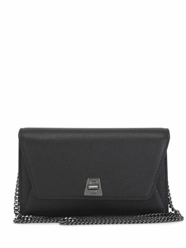 Akris envelope leather shoulder bag - Black Cover