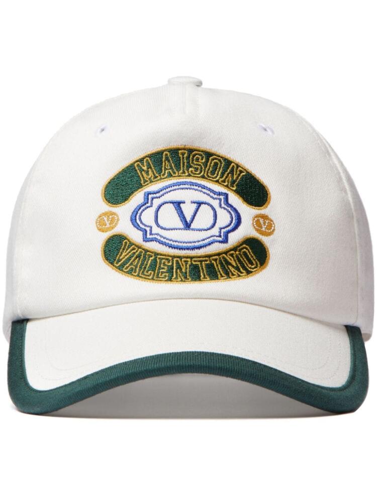 Valentino Garavani Maison Valentino baseball cap - White Cover