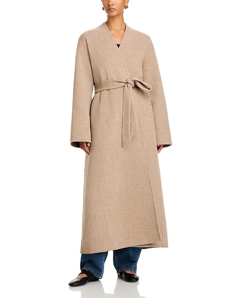 Co Wool Blend Wrap Coat Cover