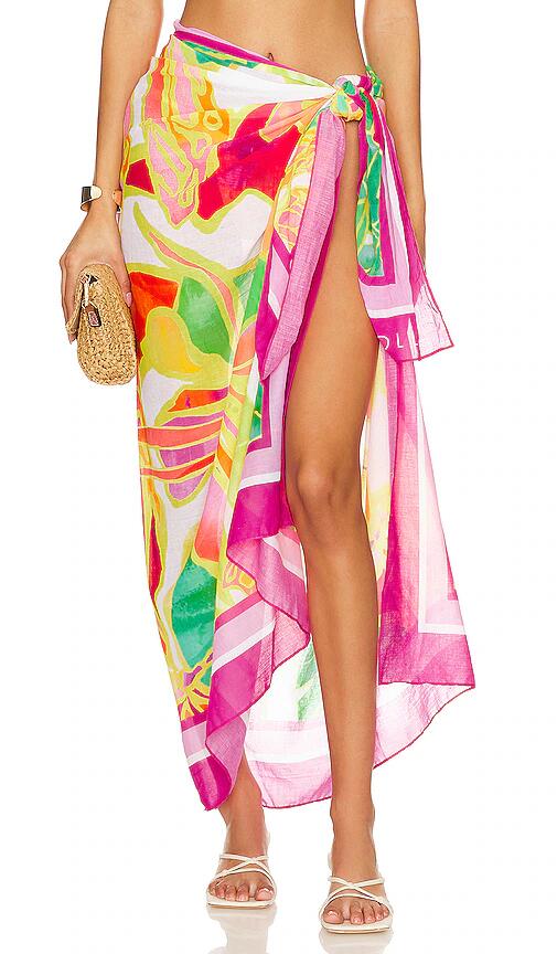 Seafolly Wonderland Sarong in Pink Cover