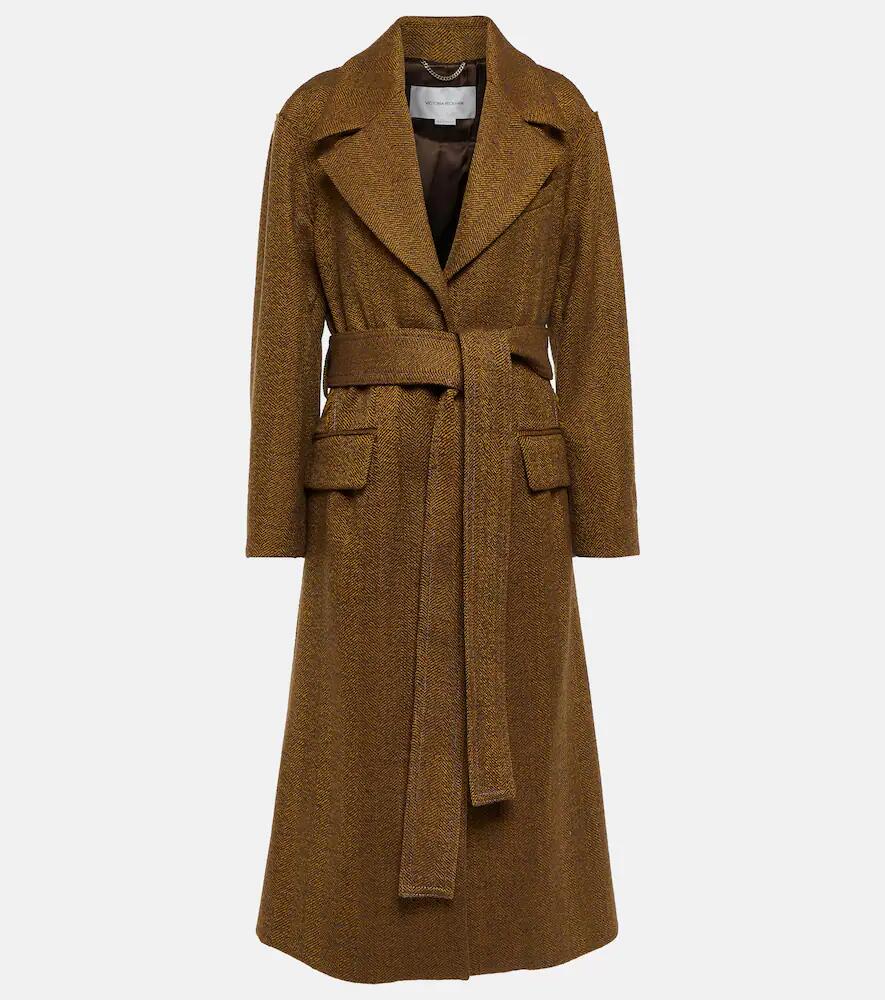 Victoria Beckham Wool-blend coat Cover