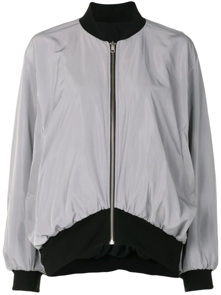 Uma | Raquel Davidowicz Macadamia bomber jacket - Grey Cover