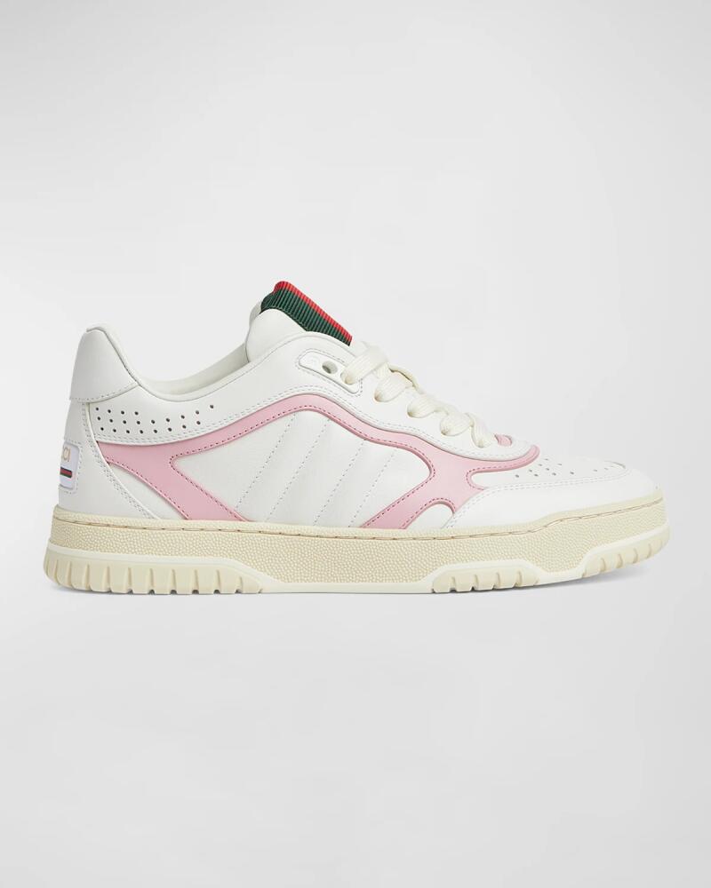 Gucci Bicolor Web Low-Top Sneakers Cover