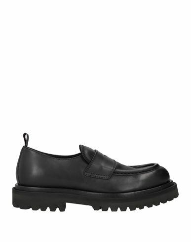 Officine Creative Italia Woman Loafers Black Leather Cover