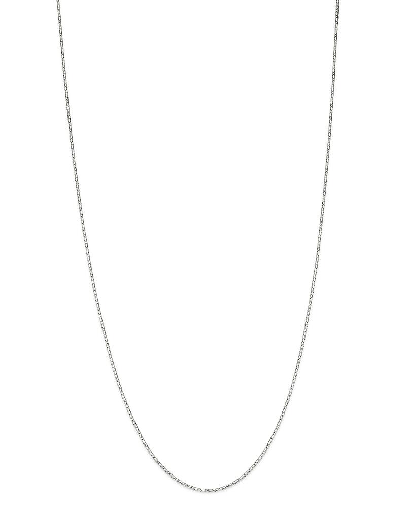 Bloomingdale's Fine Collection Bird Cage Link Chain Necklace in 14K White Gold - Exclusive Cover