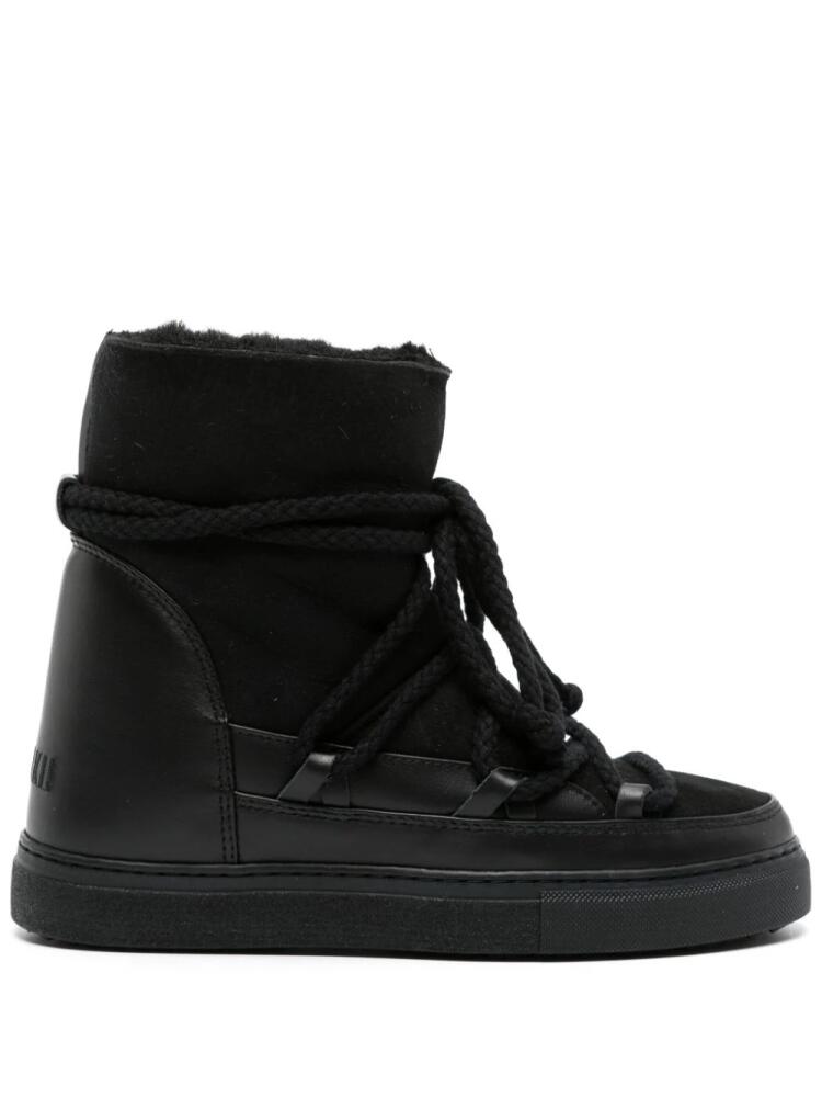 Inuikii Classic Wedge suede boots - Black Cover