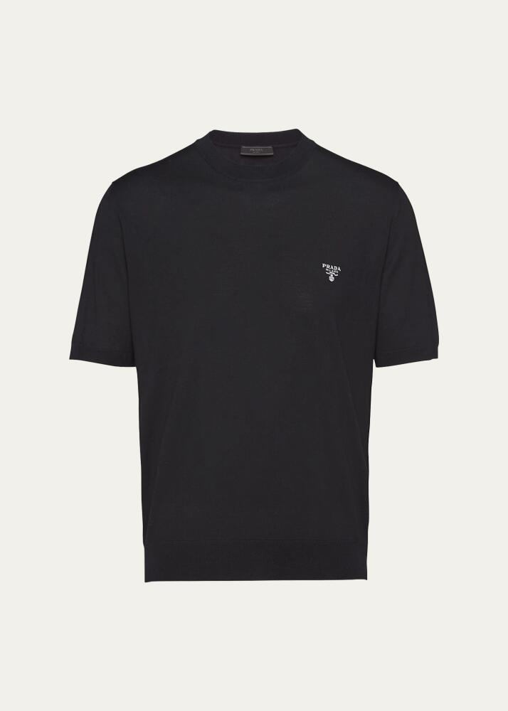 Prada Men's Superfine Wool T-Shirt Cover