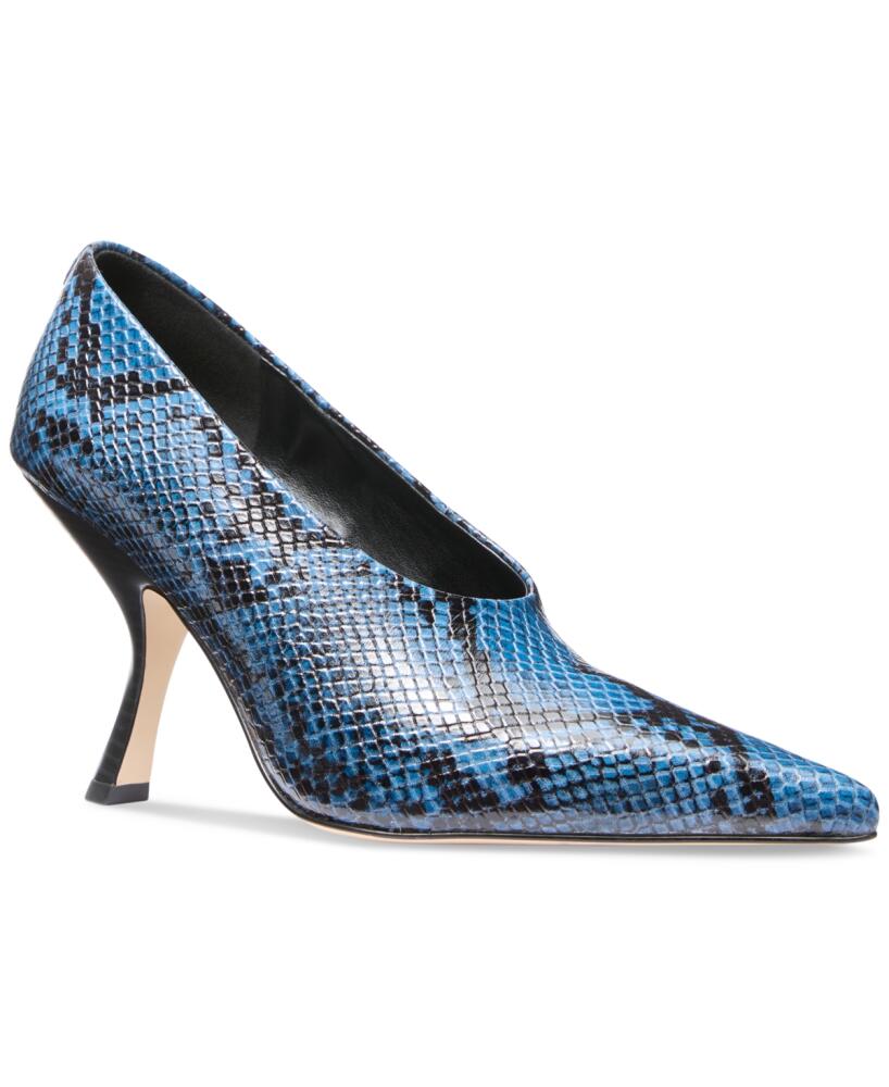 Michael Michael Kors Luna Pointed-Toe Pumps - Chambray Cover