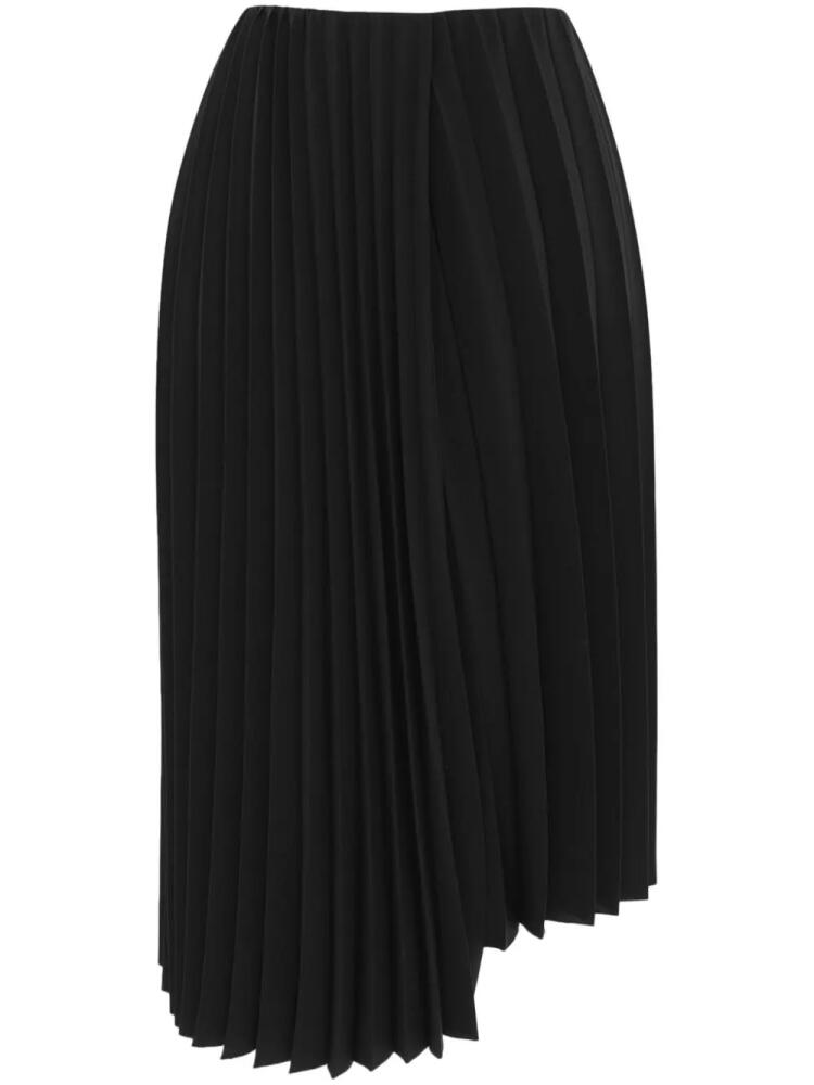 Saint Laurent pleated midi skirt - Black Cover