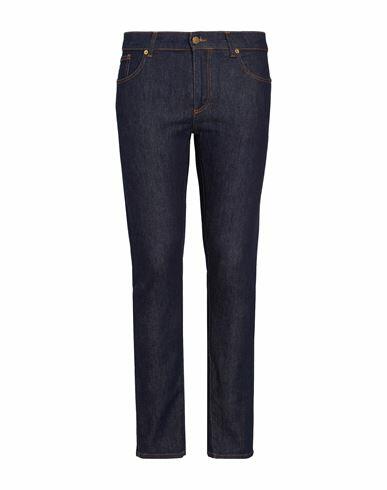 8 By Yoox Man Jeans Blue Organic cotton, Elastane Cover