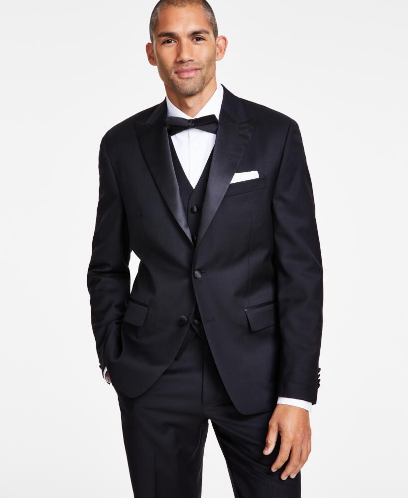 Michael Kors Men's Classic-Fit Stretch Tuxedo Jacket - Black Cover