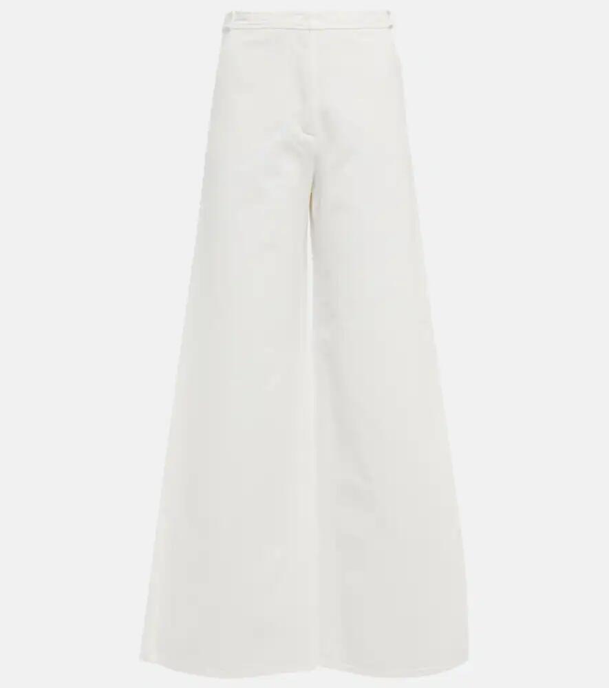 Loro Piana High-rise wide-leg jeans Cover