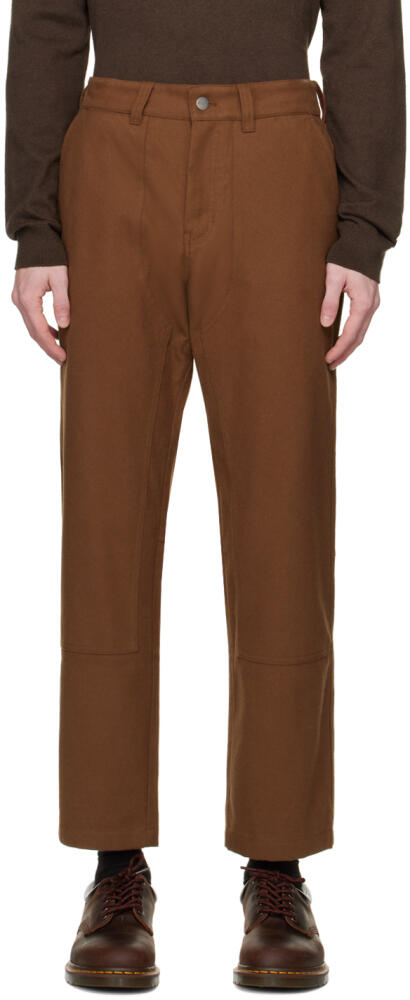 Saturdays NYC Brown Morris Trousers Cover