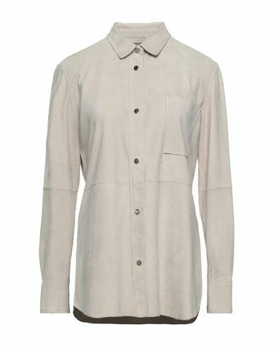 Antonelli Woman Shirt Light grey Goat skin Cover