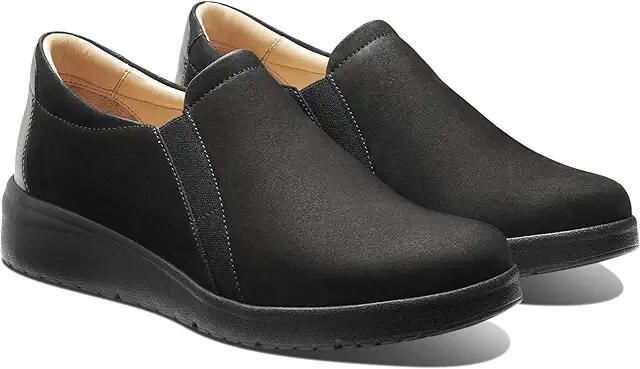 Samuel Hubbard Featherlight Marin Slip-On (Black Nubuck) Women's Shoes Cover