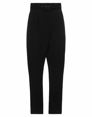 Vdp Collection Woman Pants Black Viscose, Polyamide, Elastane Cover