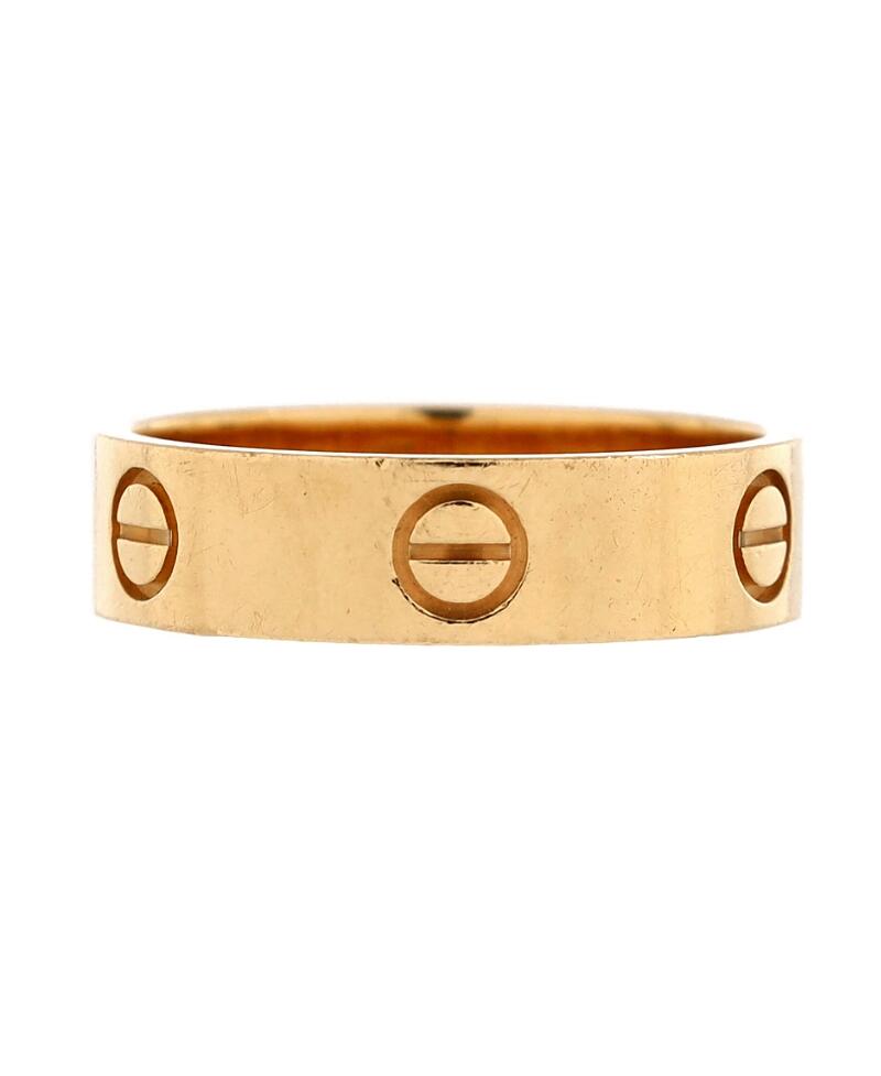 Pre-Owned Cartier Love Band Ring 18K Gold Cover