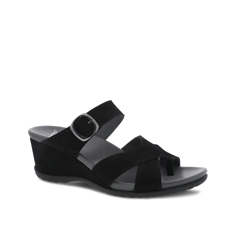 Dansko Aubree Wedge Sandal | Women's | Black Cover