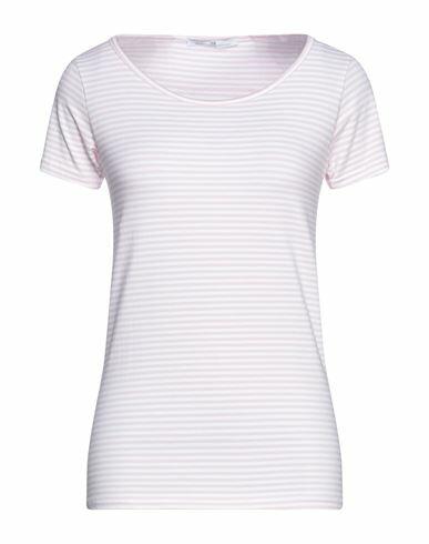 Massimo Rebecchi Woman T-shirt Pink Cotton, Elastane Cover