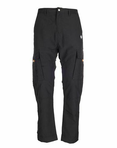 Marcelo Burlon Marcelo Burlon Nylon Cargo Pants Man Pants Black Polyamide Cover