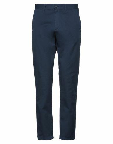 Bikkembergs Man Pants Midnight blue Cotton, Elastane Cover