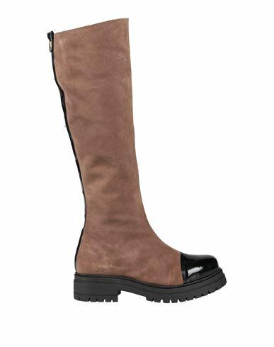 Cuplé Woman Boot Brown Soft Leather Cover