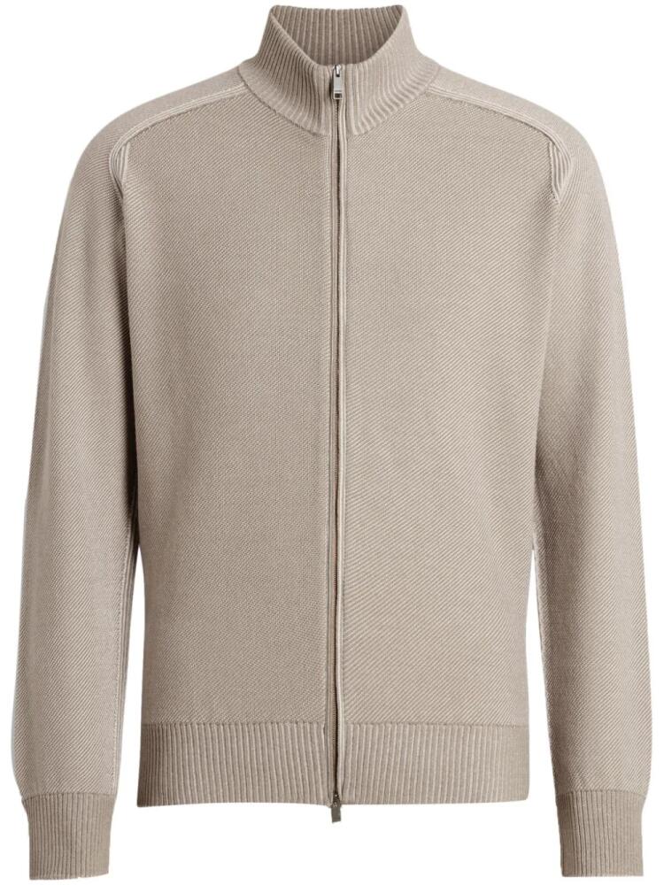 Zegna Cashseta cardigan - Neutrals Cover