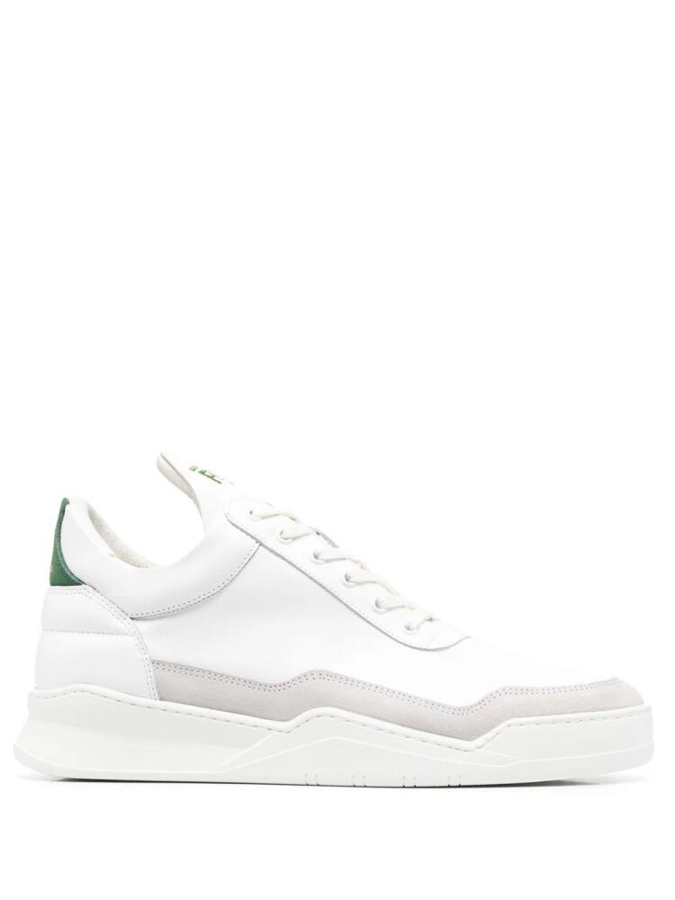 Filling Pieces calf leather sneakers - White Cover