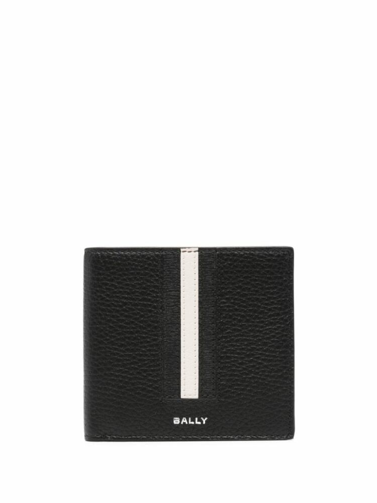 Bally striped leather wallet - Black Cover