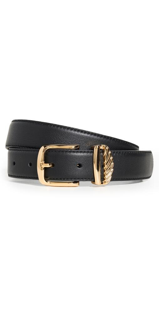 Aureum No. 3 French Rope Belt Black/Gold Cover