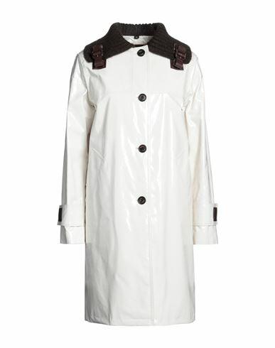 Sealup Woman Coat Ivory Cotton, Polyurethane Cover