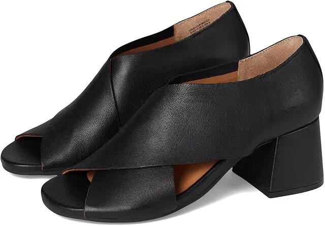 Gentle Souls by Kenneth Cole Yvette (Black Leather) High Heels Cover