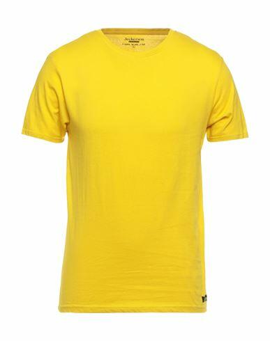 Jeckerson Man T-shirt Yellow Cotton Cover