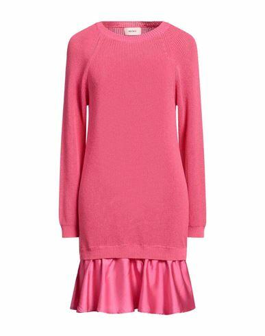 Vicolo Woman Mini dress Magenta Cotton Cover